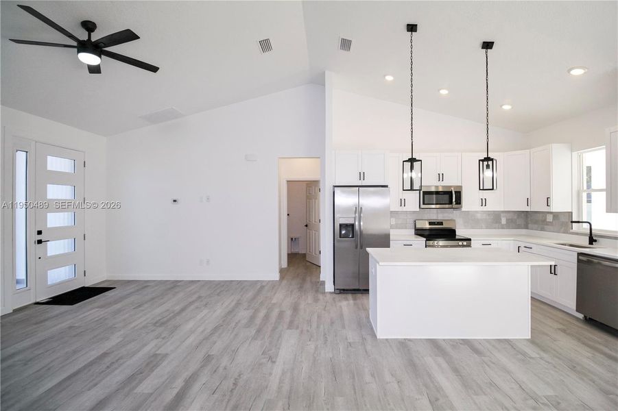 Furnished interior view inside a new home in , Sebring (Image 19).