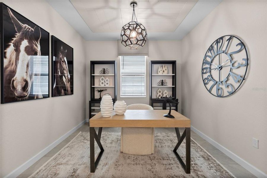 Furnished interior view inside a new home in Rye Ranch, Parrish (Image 12).