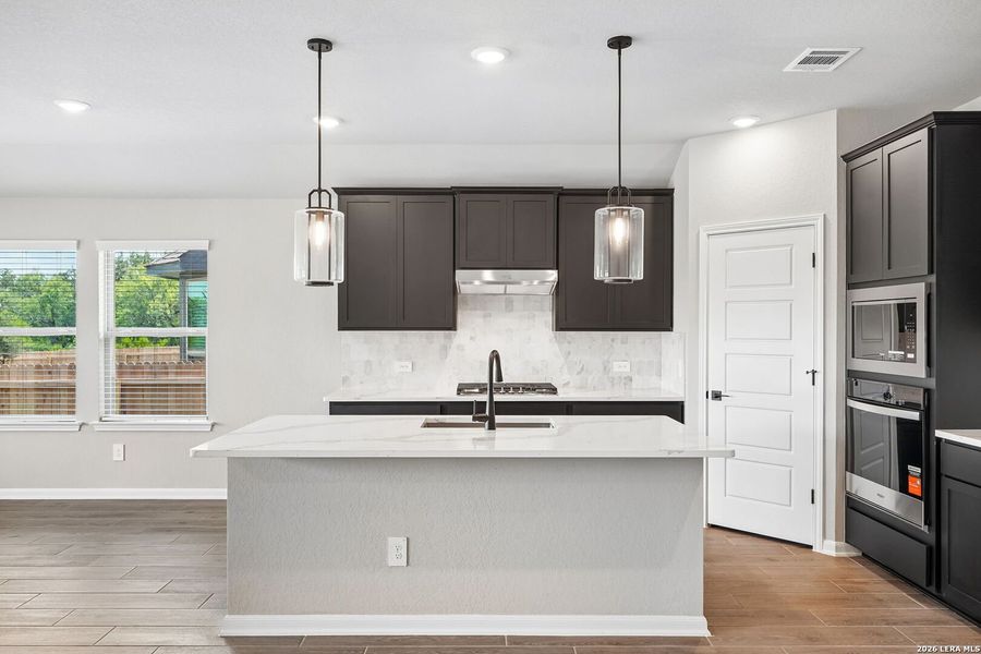 Furnished interior view inside a new home in , San Antonio (Image 11).