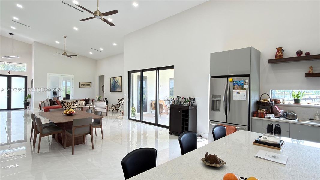 Furnished interior view inside a new home in , Loxahatchee (Image 15).