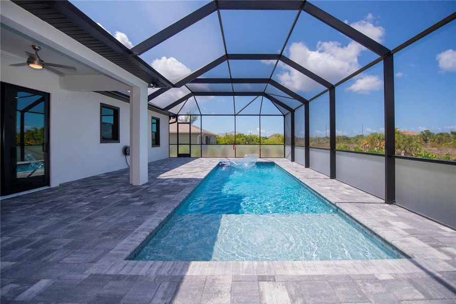 Exterior details and patio area of a home in , Port Charlotte (Image 23). Exterior details and patio area of a home in , Port Charlotte (Image 23).