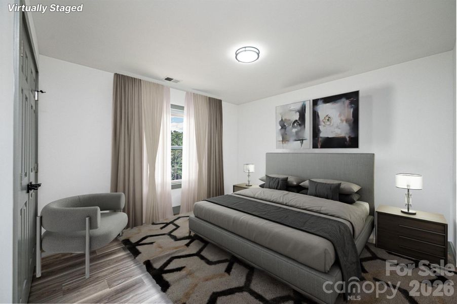 Furnished interior view inside a new home in , Connelly Springs (Image 7).