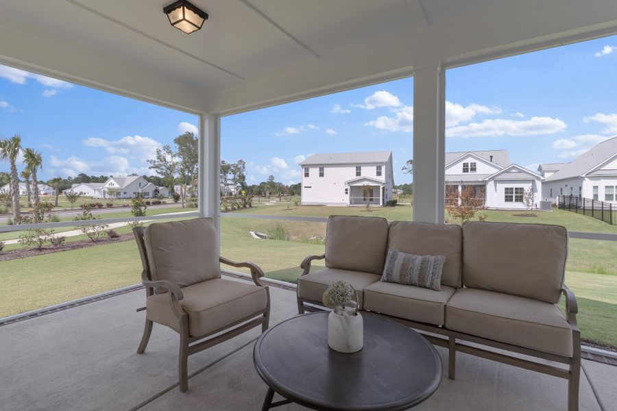 Representative exterior details of a home built from the Scout by Bill Clark Homes in Sidbury Landing, Wilmington (Image 40).