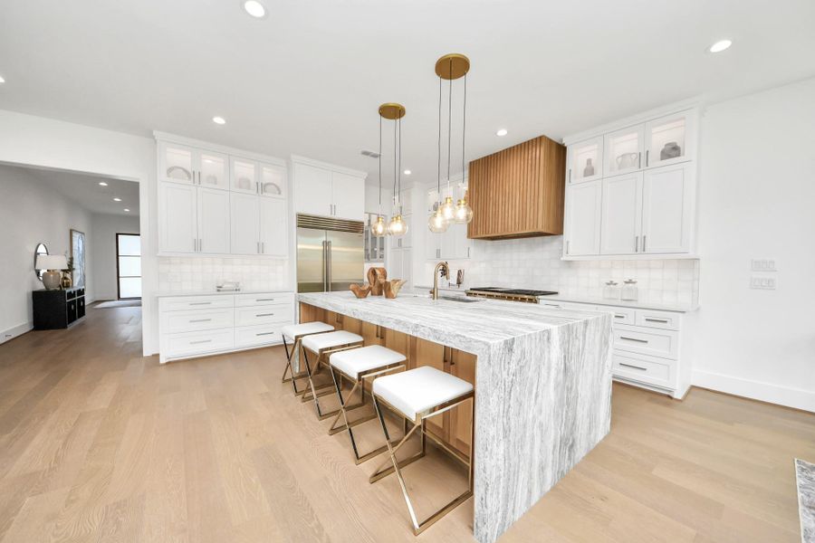 Furnished interior view inside a new home in , Houston (Image 33).