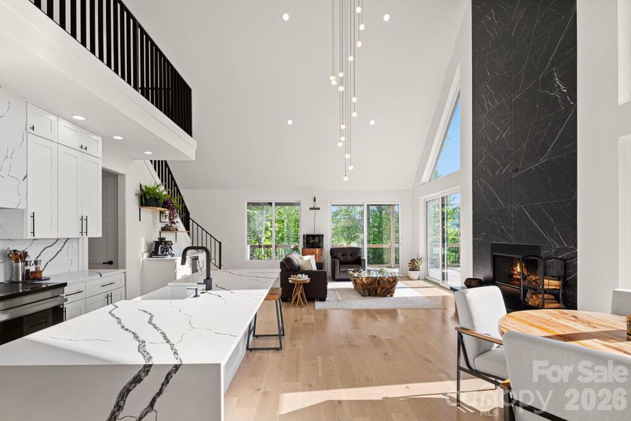 Open concept living