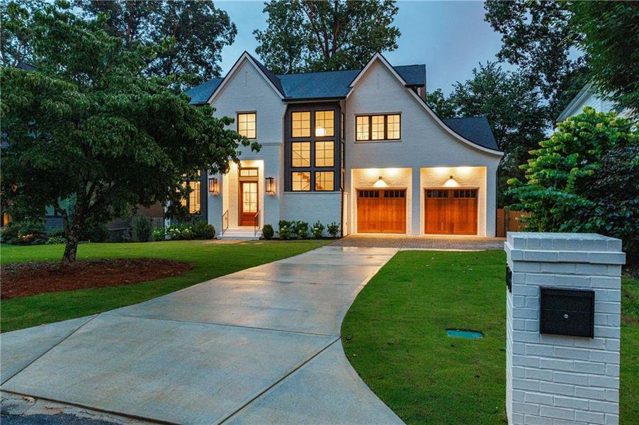 Front exterior of a new home in , Atlanta, GA, highlighting curb appeal (Image 42). Front exterior of a new home in , Atlanta, GA, highlighting curb appeal (Image 42).