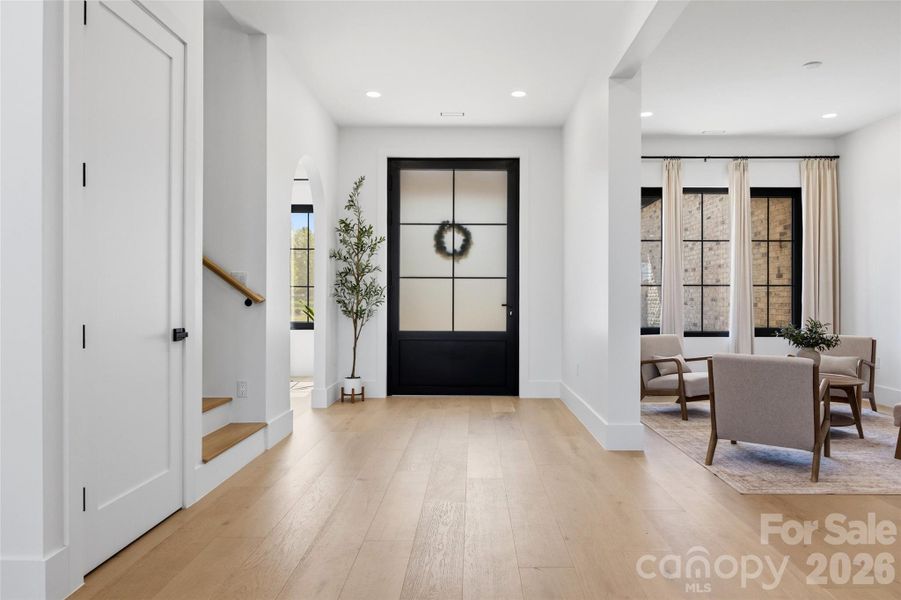 Furnished interior view inside a new home in , Monroe (Image 14).