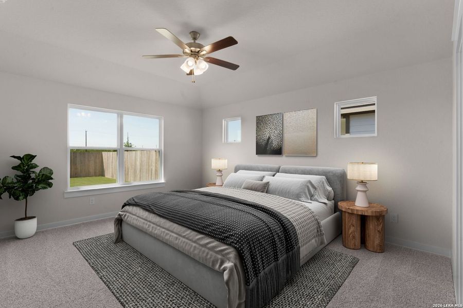 Furnished interior view inside a new home in Westridge, San Antonio (Image 5).