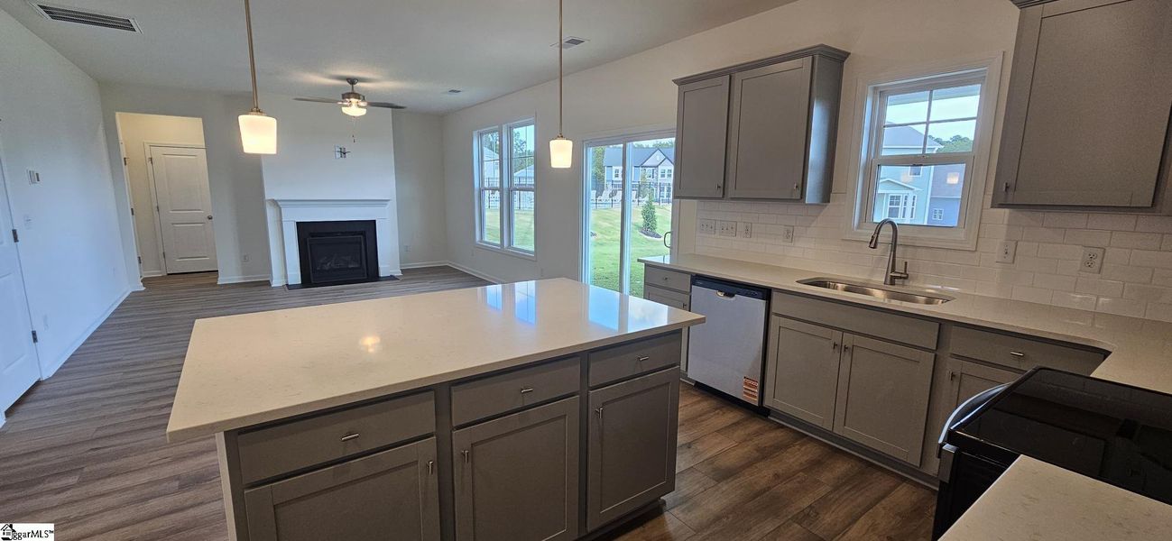Furnished interior view inside a new home in Sedona, Greenville (Image 4). Furnished interior view inside a new home in Sedona, Greenville (Image 4).
