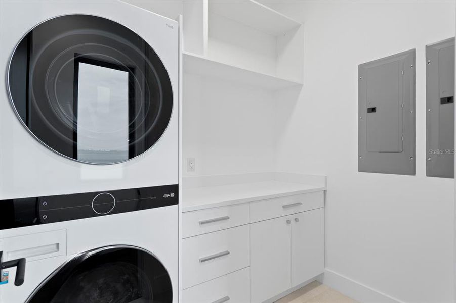 Furnished interior view inside a new home in , St. Petersburg (Image 45).