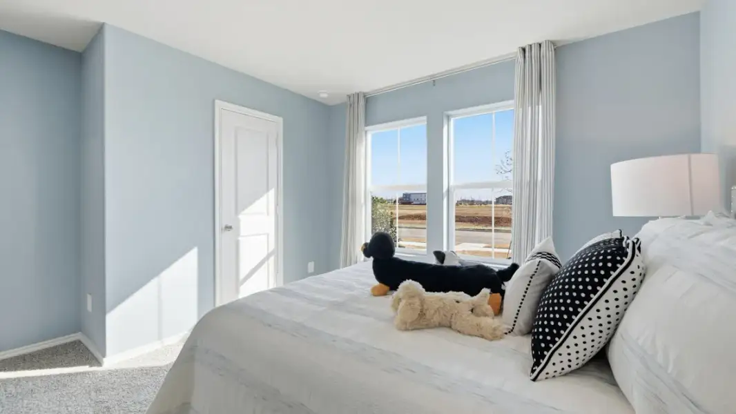 Furnished interior view inside a new home in Valley Brook, Fort Worth (Image 25).
