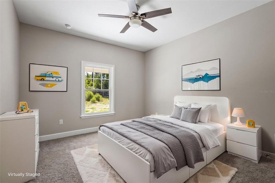 Furnished interior view inside a new home in , Trenton (Image 17).