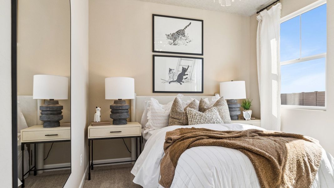 Representative furnished interior of a home built from the Dune by D.R. Horton in Westpark, Buckeye (Image 11).