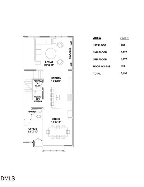 Floor plan Level 2