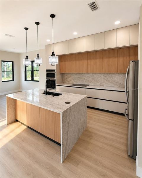 Furnished interior view inside a new home in , Orlando (Image 11).