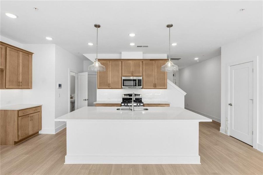 Furnished interior view inside a new home in Grandview Terrace, Canton (Image 5).