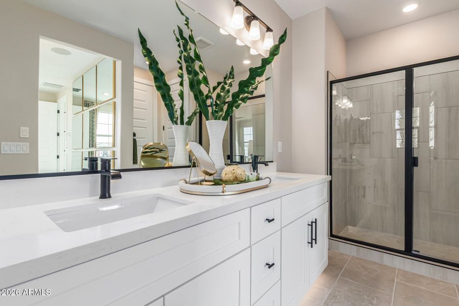 Adeline Model Primary Bath Adeline Model Primary Bath