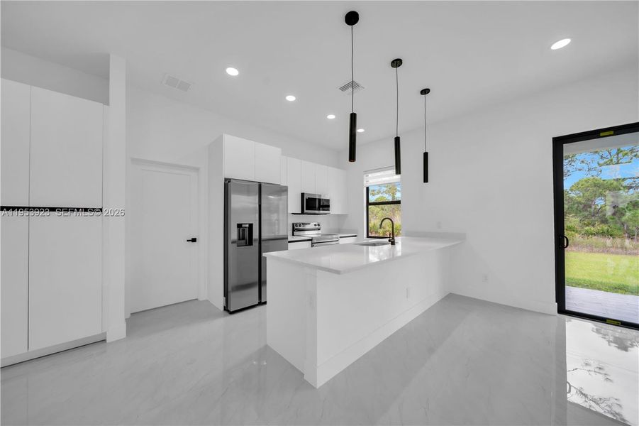 Furnished interior view inside a new home in , Lehigh Acres (Image 14).