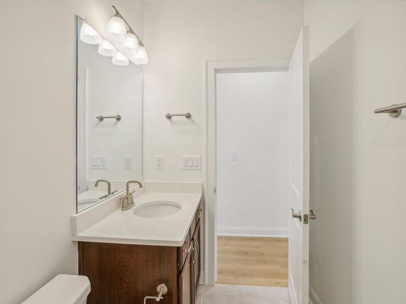 Furnished interior view inside a new home in , Holly Springs (Image 13).