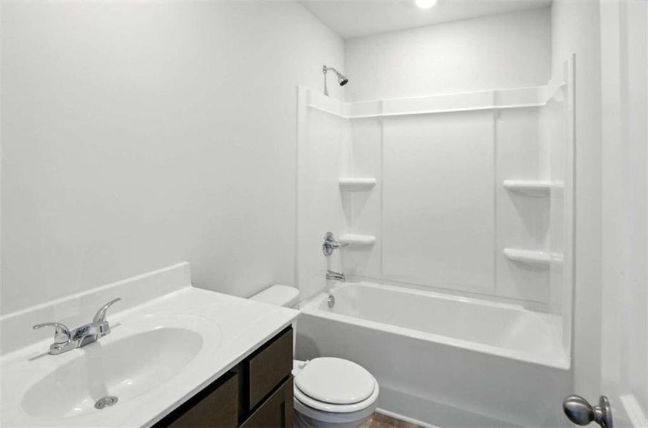 Furnished interior view inside a new home in Creekside Landing, Dallas (Image 10).