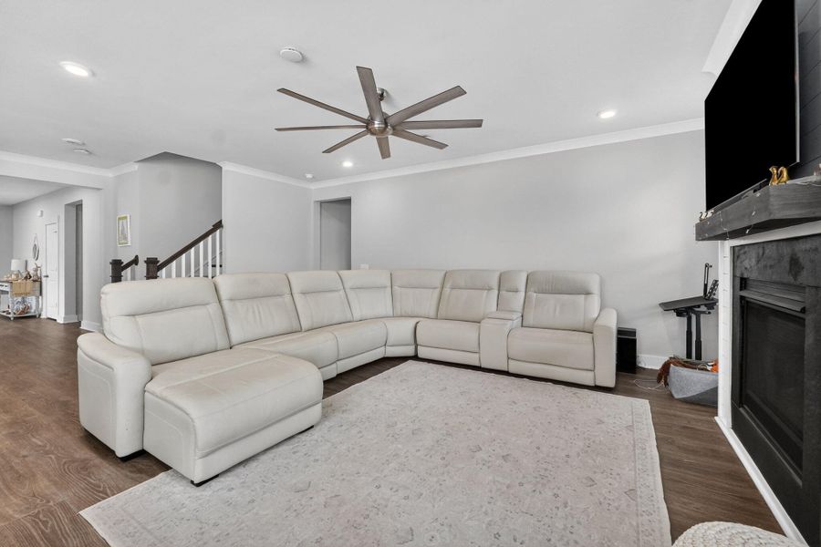 Furnished interior view inside a new home in , Summerville (Image 7).