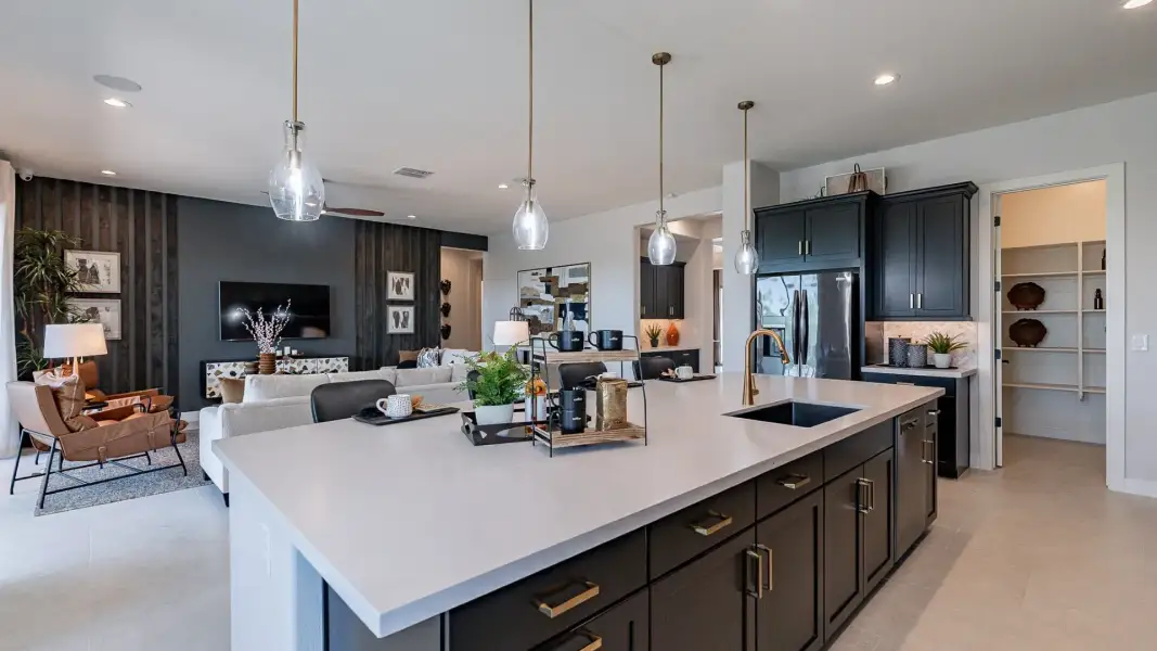 Furnished interior view inside a new home in Windrose, Waddell (Image 8).