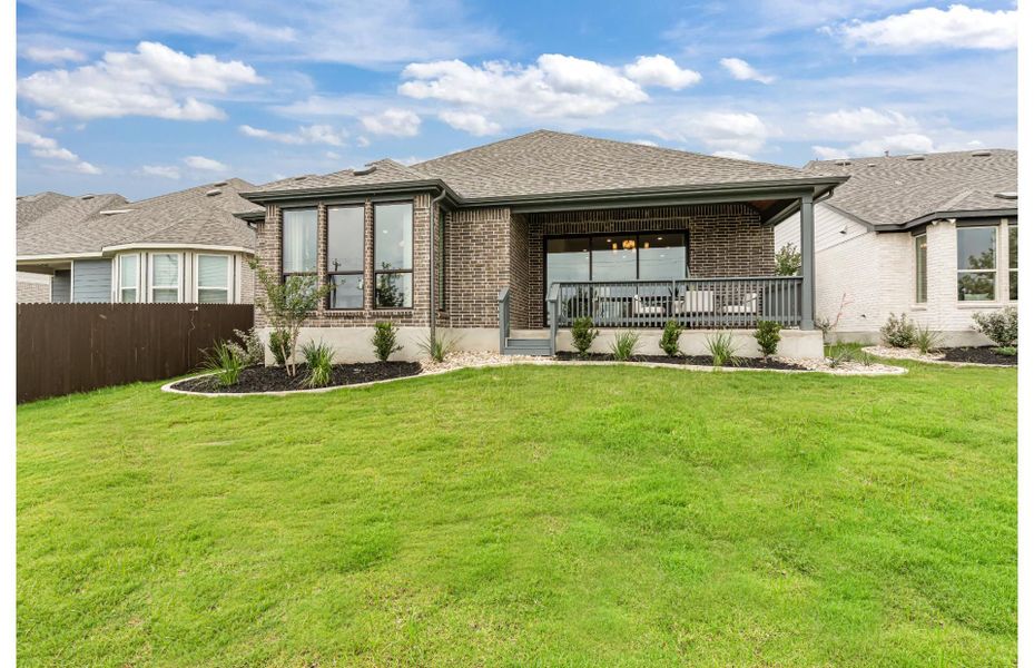 Exterior details and patio area of a home in Davis Ranch, San Antonio (Image 2). Exterior details and patio area of a home in Davis Ranch, San Antonio (Image 2).