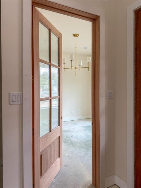 Close-up of interior finishes inside a home in , Roanoke (Image 18).