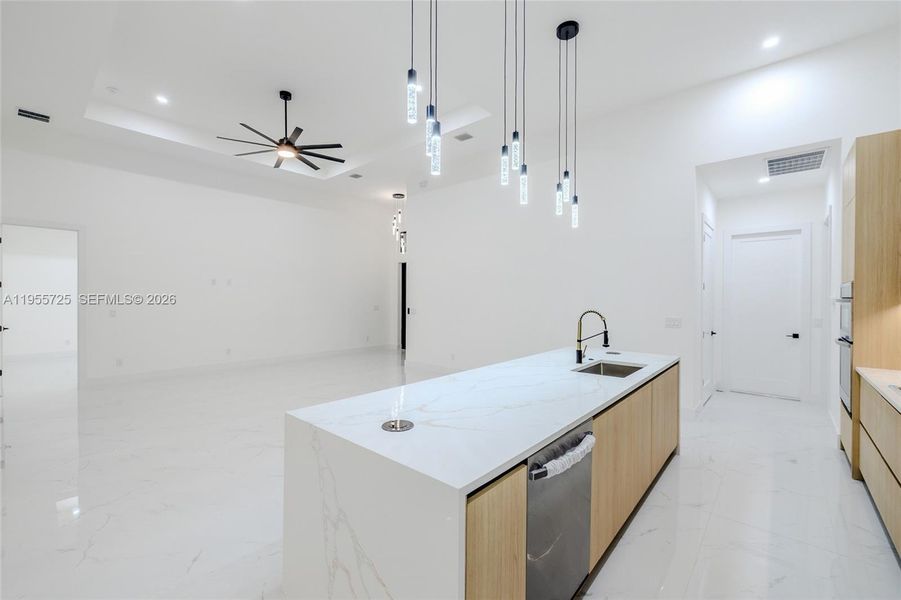 Furnished interior view inside a new home in , Cape Coral (Image 9).