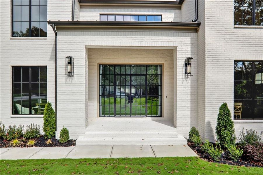 Exterior details and patio area of a home in , Brookhaven (Image 26).