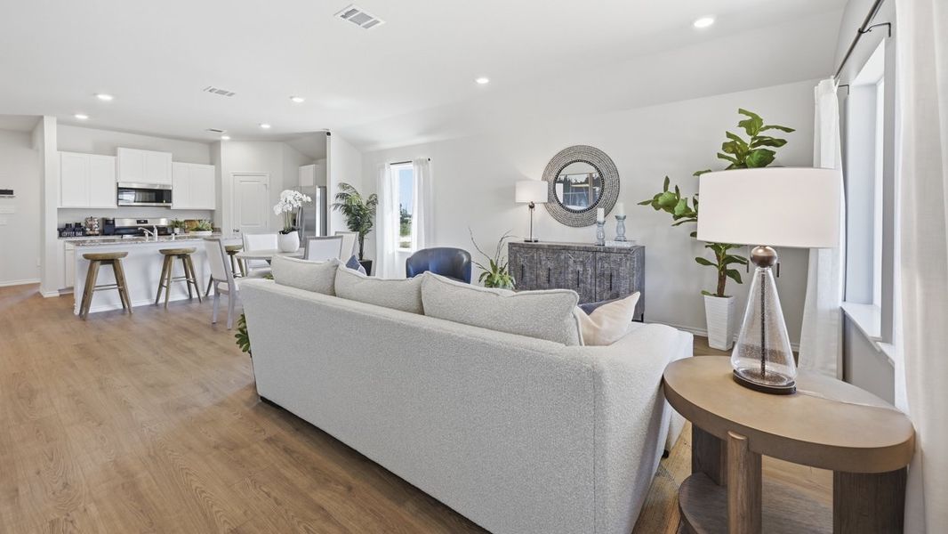 Furnished interior view inside a new home in Crane Crossing, Crandall (Image 13).