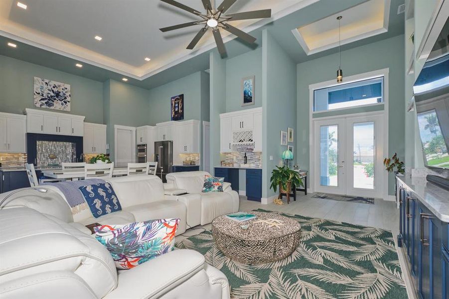 Furnished interior view inside a new home in , Punta Gorda (Image 45).