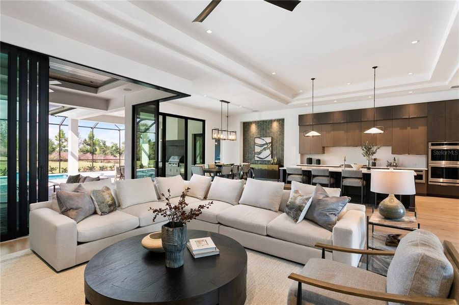 Furnished interior view inside a new home in , Odessa (Image 52).