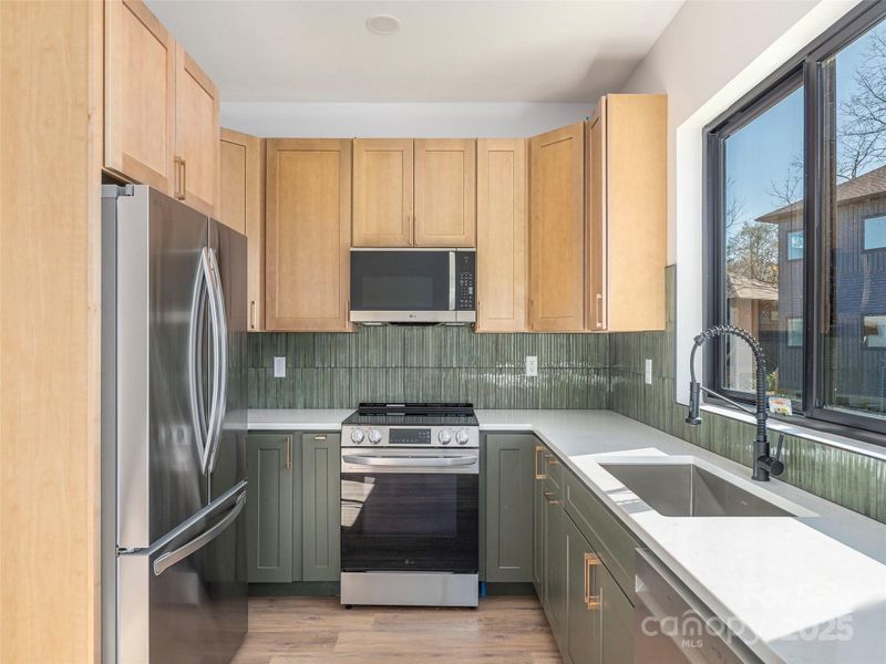Furnished interior view inside a new home in , Waynesville (Image 7).