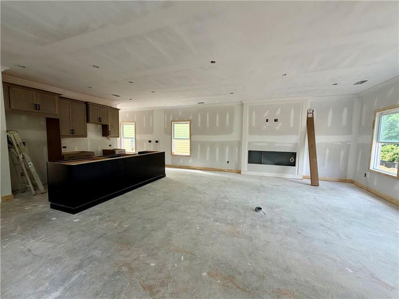 In-progress construction of a new home in Winsome Park, Woodstock, GA (Image 28).