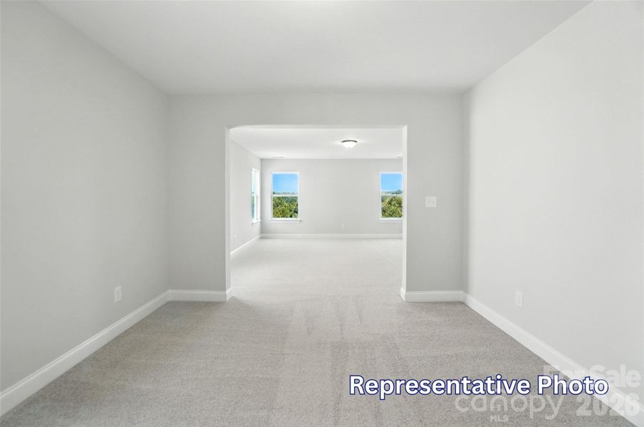 Spacious, unfurnished interior of a new home in Enclave at Riverdale, Huntersville (Image 45).