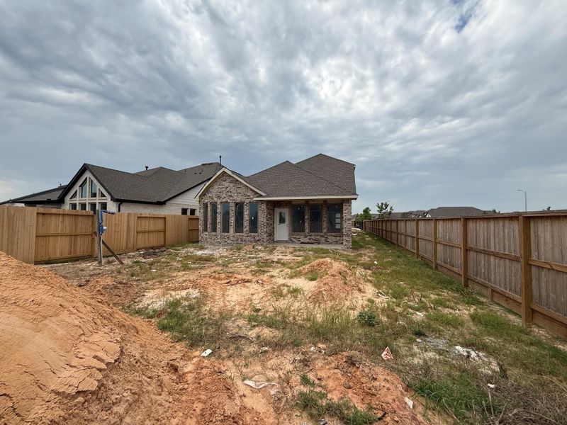 In-progress construction of a new home in Candela, Richmond, TX (Image 5).