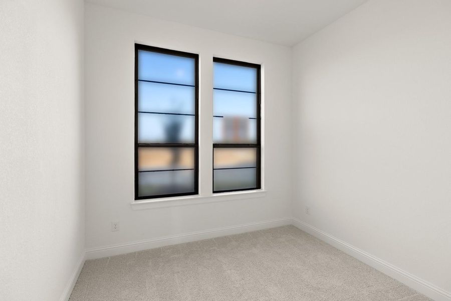 Spacious, unfurnished interior of a new home in Everly - 45', Hockley (Image 29).