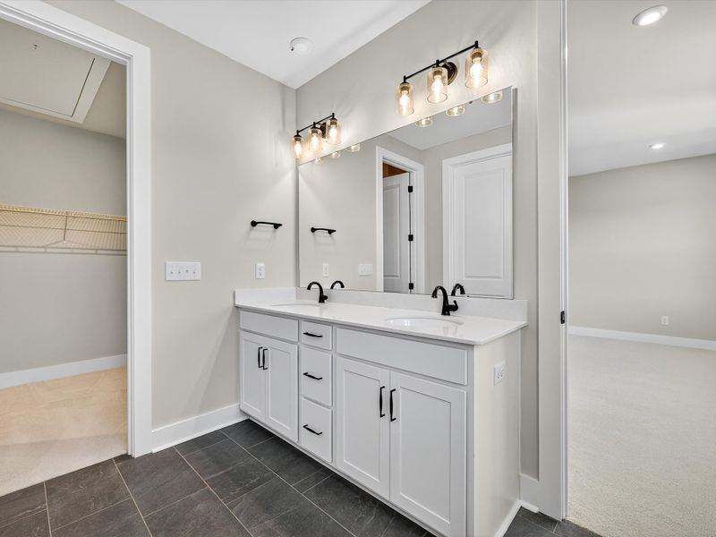 Furnished interior view inside a new home in Seven Oaks, Belmont (Image 8).