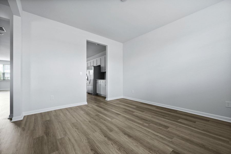 Spacious, unfurnished interior of a new home in The Garrison, Summerville (Image 10). Spacious, unfurnished interior of a new home in The Garrison, Summerville (Image 10).