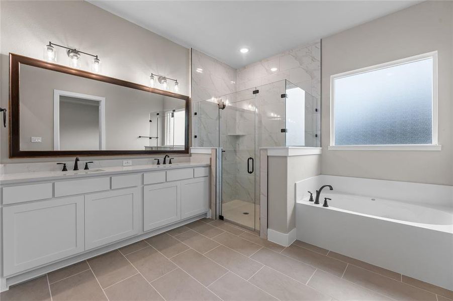 Furnished interior view inside a new home in King Crossing Estates, Van Alstyne (Image 10).