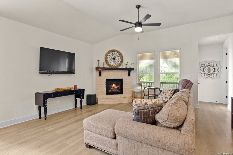 Furnished interior view inside a new home in , Kyle (Image 23).