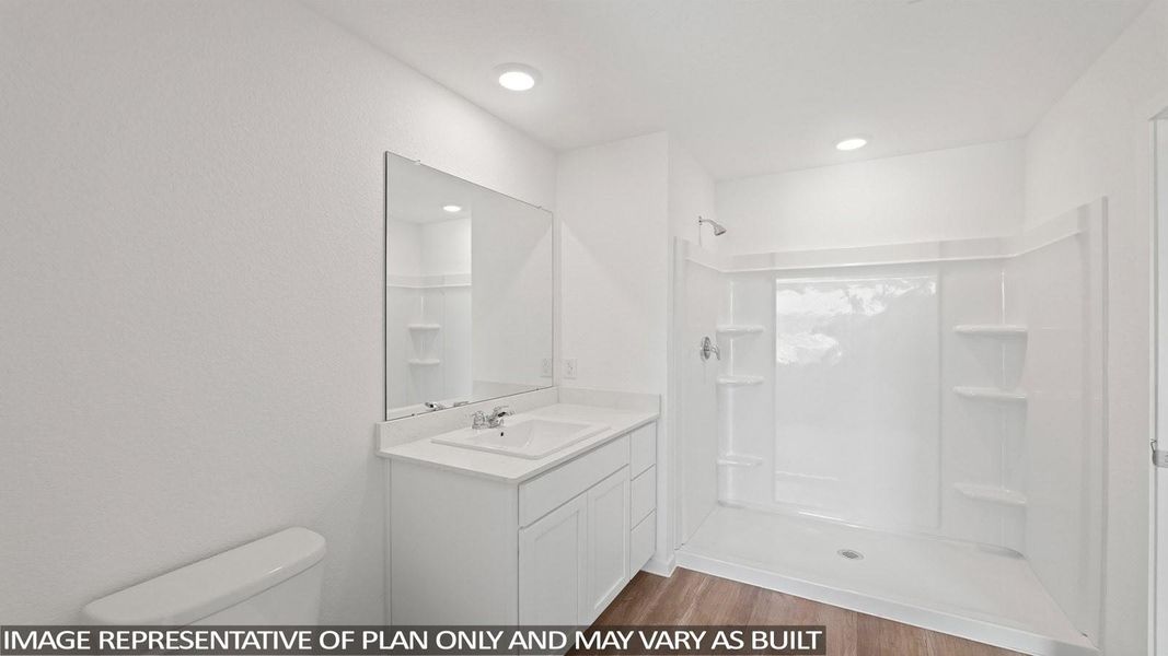 Furnished interior view inside a new home in Lexington Heights, Willis (Image 4).