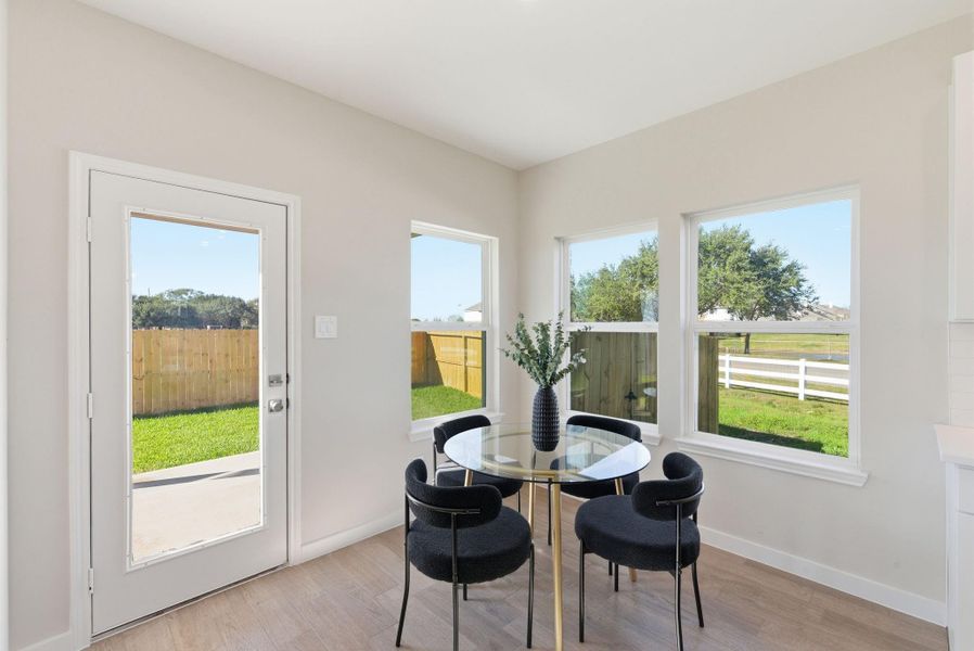 Furnished interior view inside a new home in , Fresno (Image 17).