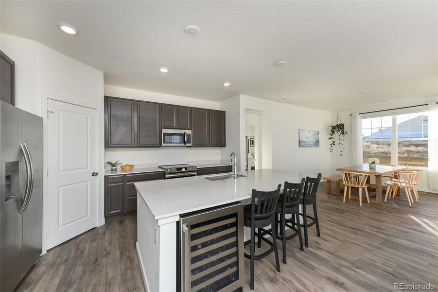 Furnished interior view inside a new home in , Aurora (Image 23). Furnished interior view inside a new home in , Aurora (Image 23).