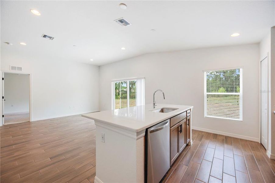 Furnished interior view inside a new home in , Frostproof (Image 5). Furnished interior view inside a new home in , Frostproof (Image 5).