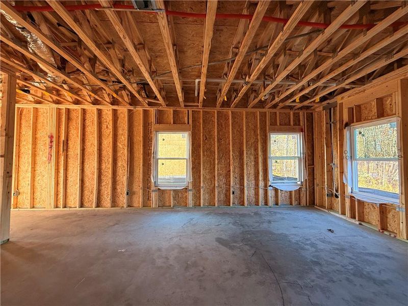 In-progress construction of a new home in Leydenview, Mableton, GA (Image 36).