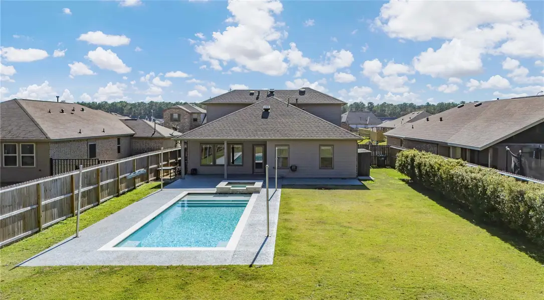 Exterior details and patio area of a home in , Anahuac (Image 3). Exterior details and patio area of a home in , Anahuac (Image 3).