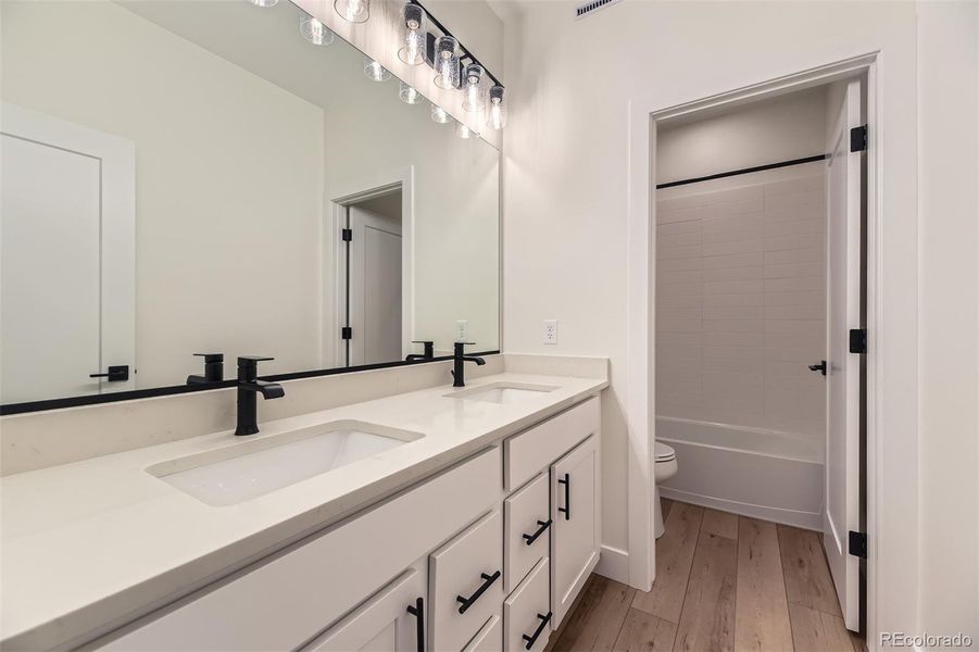 Furnished interior view inside a new home in Spring Valley Ranch, Elizabeth (Image 9).