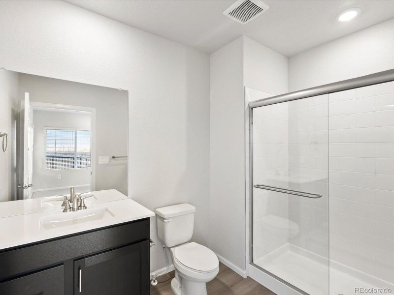 Furnished interior view inside a new home in Three Hills, Morrison (Image 5).